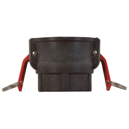 Pacer Abbott Rubber Polypropylene 3 in. D X 3 in. D Female Coupler 1 pk QD-300-PP